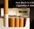 How Much Is a Pack of Cigarettes in Alberta? (2025 Update)