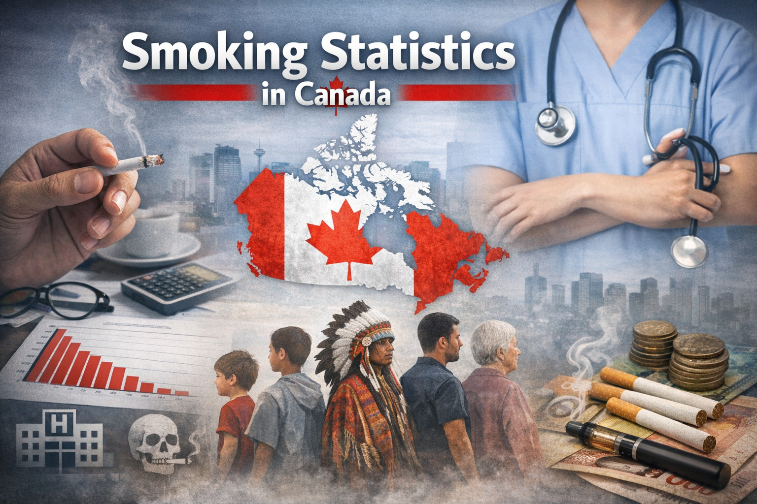Smoking trends in Canada revealed