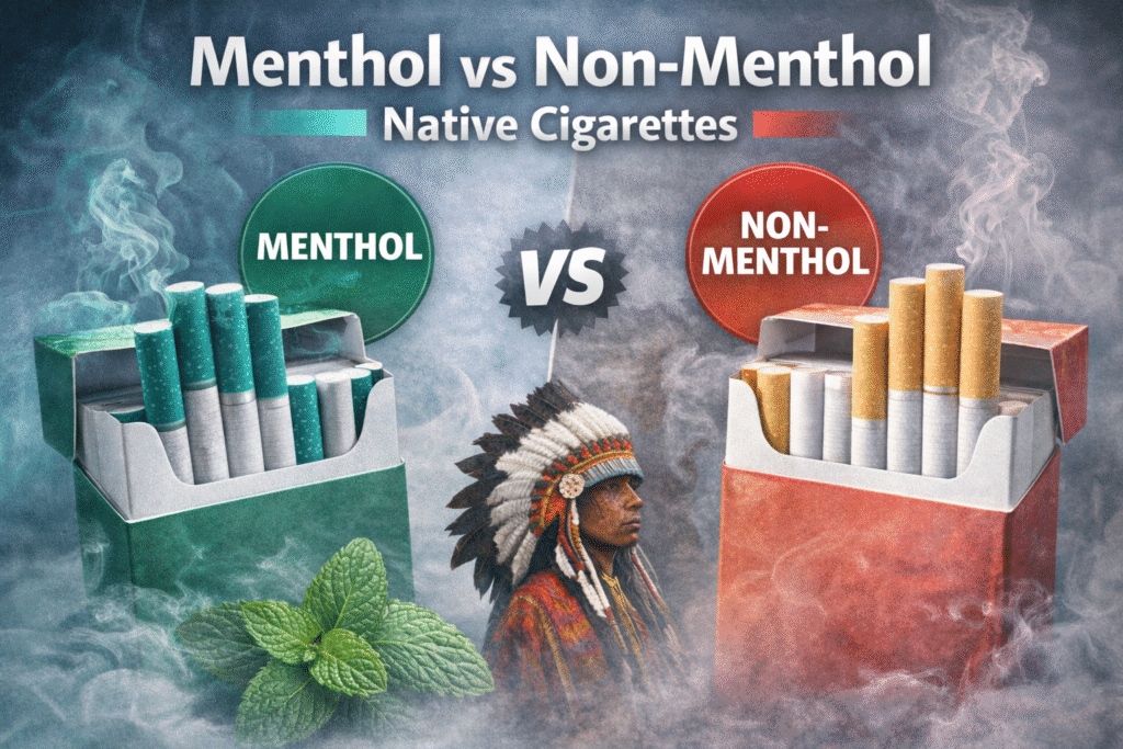 Menthol vs Non-Menthol Native Cigarettes Canada [2026 Guide].