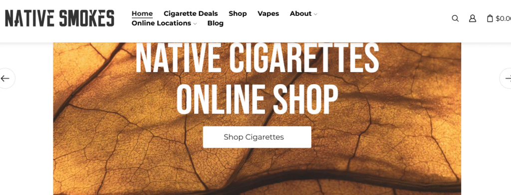 NativeSmokes.com Native Cigarettes - Buy Online in Canada